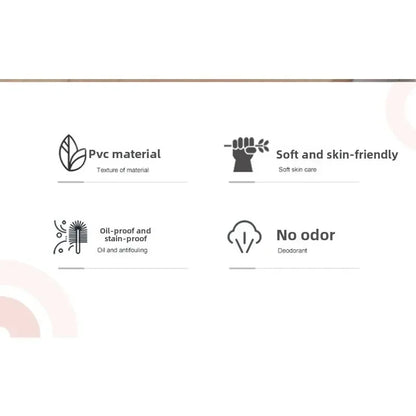 Women's Kitchen Gloves - Durable, Extended Waterproof Rubber Gloves for Dishwashing, Cleaning, Laundry & Household Chores - Comf