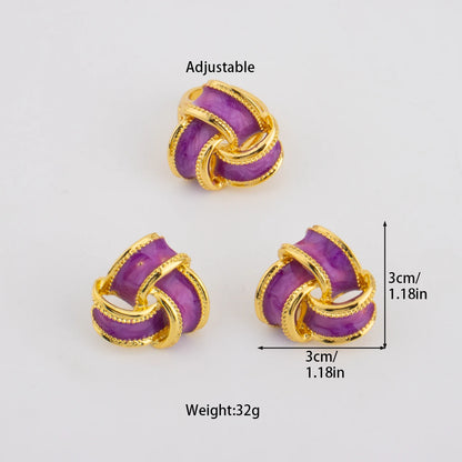 Unique Earrings Ring Simple Fashion Personality Creative Jewelry for Women Wedding Birthday Anniversary Party Daily Wearing