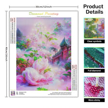 Load image into Gallery viewer, Diamond Painting Landscape Window Kit Full Embroidery Flower Wall Decorative Rhinestone Pictures For Home Decor
