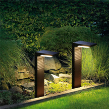 Load image into Gallery viewer, Garden Lights Outdoor Decoration Solar Lawn Lights Waterproof LED light for Yard Pathway Landscape Bollard Solar Power Lighting

