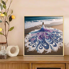 Load image into Gallery viewer, Special Shape Diamond Art Kits for Beginners and Adults,DIY Beach woman Diamond Art Painting Kits for Home Wall Decoration Gift
