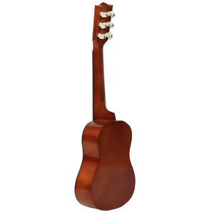 Basswood Guitar Ukulele 6 Strings Musical Instruments Kids Playing Educational Toys Gift for Beginner Music Lover