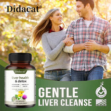 Load image into Gallery viewer, Liver Health Support Supplement - Liver Cleanse Detox &amp; Repair Formula - Milk Thistle, Artichoke &amp; Dandelion Root Extracts

