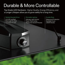Load image into Gallery viewer, GIY 4x2 Grow Tent Complete System 4x2 ft. Grow Tent Kit Complete with 4 Inch Inline Fan Package VS2000 LED Grow Light
