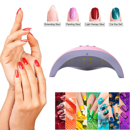 Nails Lamp UV Led Lamp Manicure 36W Nail Polish Drying Lamp Smart Sensor USB Rechargeable Nails Heating Dryer Tool