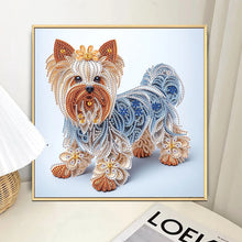 Load image into Gallery viewer, DIY Cute puppy Special Shape Diamond Art Painting Kit for Adult Beginners,Crystal Diamond Kits for Home Wall Decoration Gift
