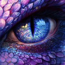 Load image into Gallery viewer, Diamond Painting Eye Portrait Suitable For Beginners Diamond Mosaic Dragon DIY Suitable For Beginners Holiday Gifts
