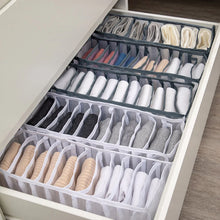 Load image into Gallery viewer, Home Organization Drawer Divider Home Dormitory Underwear Bra Socks Panty Storage Boxes Wardrobe Closet Cabinet Organizers
