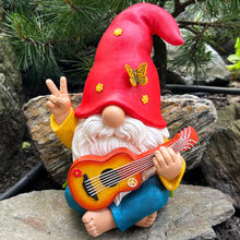 Load image into Gallery viewer, Garden Dwarf - An interesting hippie dwarf statue - A 4.72-inch tall lawn statue - suitable for outdoor or home decoration
