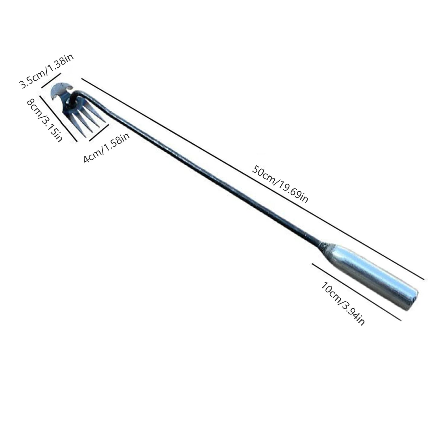 Garden Weeding Tool 30/40/50cm Weed Extractor Removal Agricultural Bonsai Tool Garden Supplies Horticulture for Home Outdoors