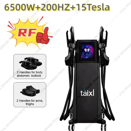 Best selling EMS shaping RF weight loss fitness muscle machine ABS muscle stimulator EMS slimming muscle firming buttocks