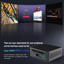 Load image into Gallery viewer, MLLSE G5 Mini PC intel i5-1340P Windows 11 Pro Intel 12th DDR4 16GB RAM 512GB SSD WiFi 6 BT5.2 Desktop Gaming Computer Mini Pc
