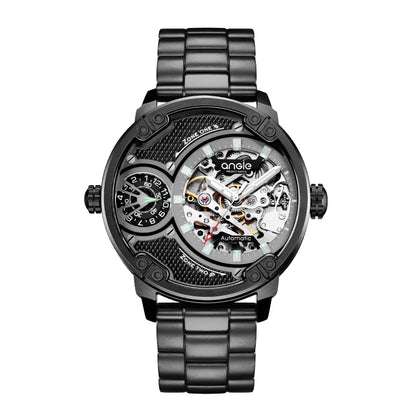 Mens Mechanical Watches Colorful Automatic Watch for Men Luxury Brand Stainless Steel Waterproof Man Wristwatches Reloj Hombre