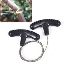 Load image into Gallery viewer, New Manual Hand Steel Travel Tools Outdoor Camping Hiking Rope Chain Saw Practical Portable Emergency Survival Gear Steel Wire K
