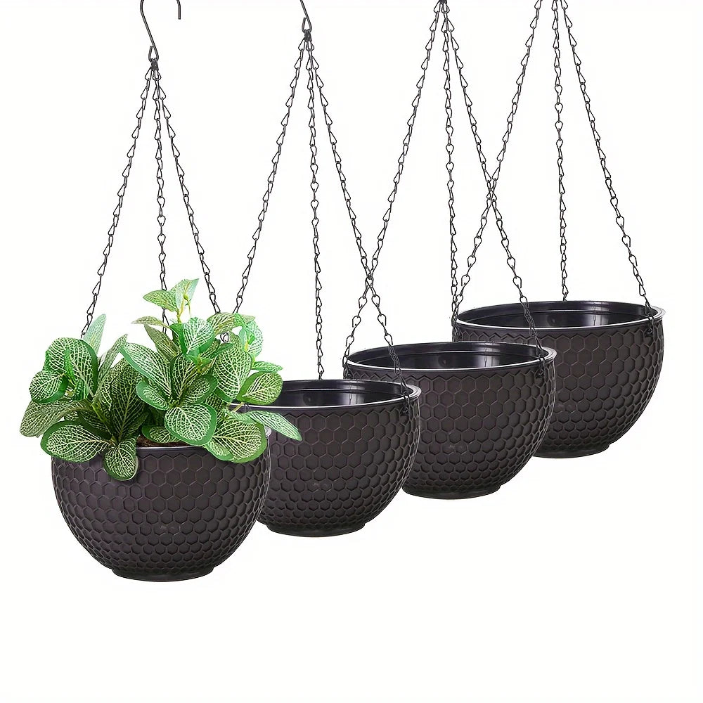 Garden Hanging Planter Macrame Plant Storage Basket Indoor Outdoor Flower Pot Holder Plant Hangers Home Decor Hanging Plant
