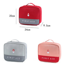 Load image into Gallery viewer, Home Trauma Medicine Bag Emergency First Aid Kit Travel Portable Handbag Outdoor Compact Rescue Tote Bag Small Storage Bag s
