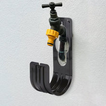 Load image into Gallery viewer, Garden Hose Holder Wall Mounted Garden Hose Hanger Tap Watering Hose Organizer for Outside Yard for Water Hose Expandable Hose
