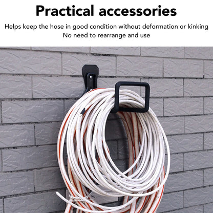 Garden Hose Holder Water Hose Holder Universal Heavy Duty Rust Resistant Metal Garage Wall Hooks for Outdoor Garden Garage