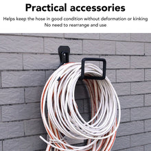 Load image into Gallery viewer, Garden Hose Holder Water Hose Holder Universal Heavy Duty Rust Resistant Metal Garage Wall Hooks for Outdoor Garden Garage
