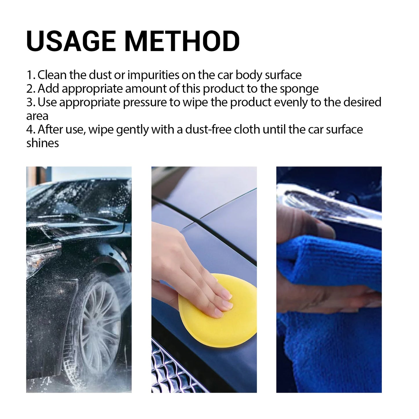 Homonth Scratch Paste Car Paint Scratch Repair Care Paint Maintenance Refurbished Clean And Brightening Scratch Repair Paste
