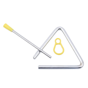Musical Instrument Rhythm Band Educational Preschool Triangled Percussion 4/5/6/7/8/ inch