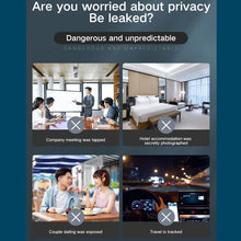 Load image into Gallery viewer, Hidden Camera Detectors Device Detector,Spy Detector,RF/Bug Signal Scanning/IR Mode Detection/Magnetic Field Detection
