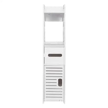 Load image into Gallery viewer, Bathroom Storage Shelf Drawer Multi Compartment Organizer Water Proof Anti Decay Anti Rot Environmental Friendly White
