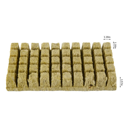 5PCS/1PCS 50 Cubes Sheet Block Propagation Cloning Seed Raising Hydroponic Soilless Planting Sponge Planting Grow Starter Cubes