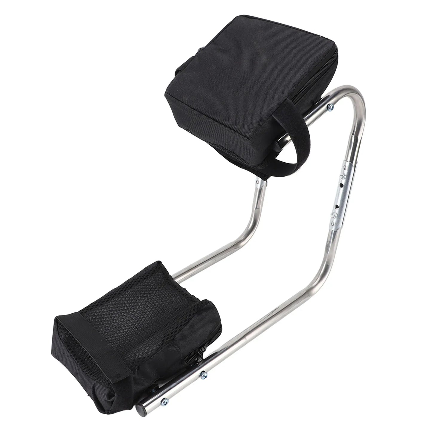 Garden Kneeler Seat Labor Saving Comfortable Garden Kneeling Seat Versatile Stainless Steel High Load Bearing for Farming