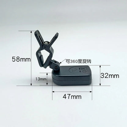 Guitar Tuner For All Instruments Clip on Electronic Tuner for Guitar Bass Ukulele Violin Mandolin Banjo