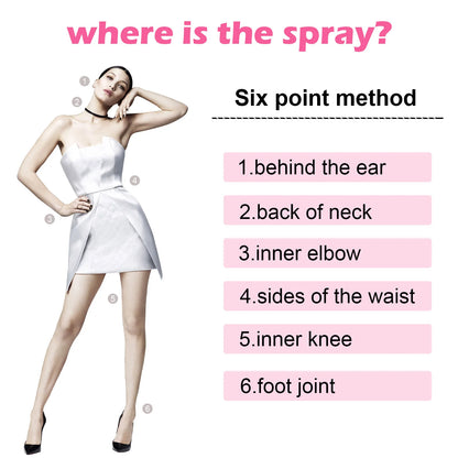 Glamour Perfumes Floral Scent Refreshing Natural Fragrance Enhanced Scent Pheromones Light Fragrance Body Mist Fragrant Perfume