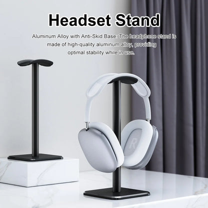 5-1PCS Universal Headphone Stand Aluminuim Alloy Headset Holder for Gaming Earphone Desktop Headphones Support Holder