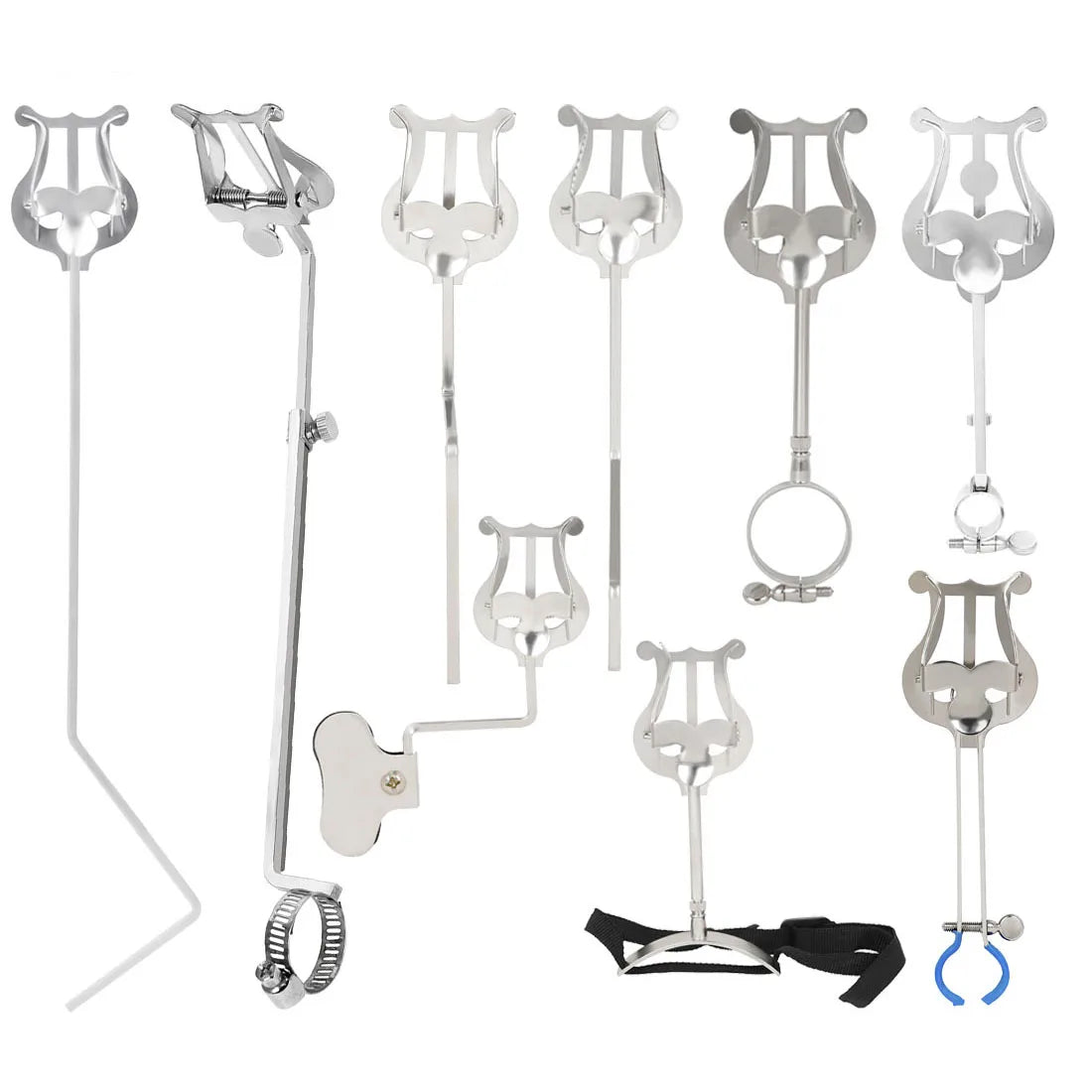 Music Stand Clarinet Trumpet Flute Winds Saxophone Baritone Portable Marching Sheet Music Stands Musical Instruments Accessories