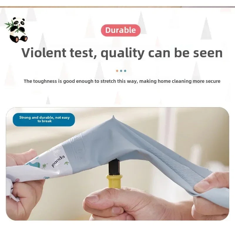 Women's Kitchen Gloves - Durable, Extended Waterproof Rubber Gloves for Dishwashing, Cleaning, Laundry & Household Chores - Comf