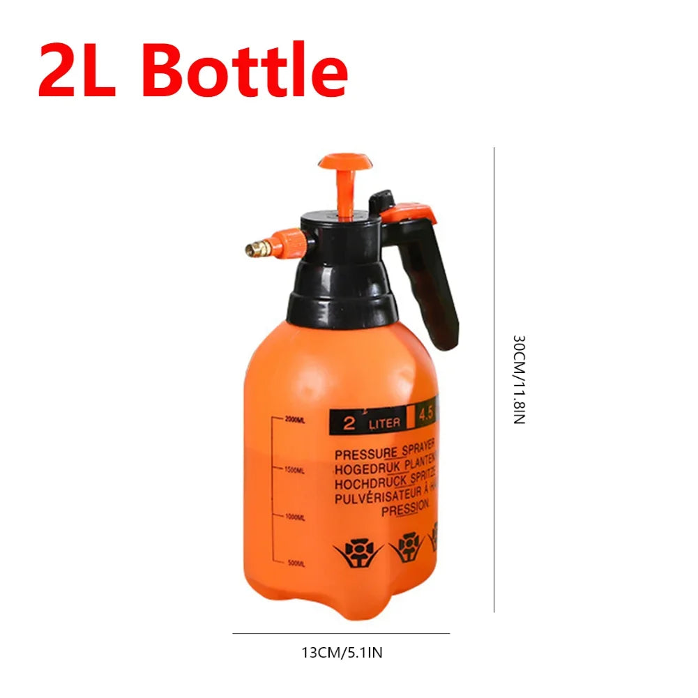 2/3L Garden Watering Can Gardening Household Watering Can Pneumatic Disinfection Spray Watering Can Watering Can Sprayer Bottle
