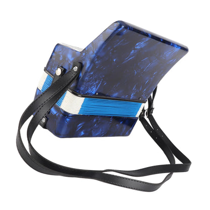 17 Key Accordion Teaching Training Interest Cultivation Musical Instrument for Children Bass Piano Accordion Musical Instrument