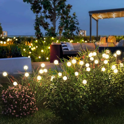 New Enhanced Solar Powered Outdoor Decorative Garden Lights - Waterproof, Durable, and Vibrant Solution to Brighten Your Garden