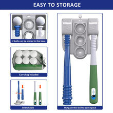 Load image into Gallery viewer, 2 in 1 T Ball Sets for Kids 3-6+, with Automatic Pitching Machine/Adjustable Batting Bat &amp; Stand,Baseball Toys for Boys Girls
