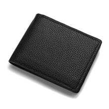 Load image into Gallery viewer, 2025 New Wallet Men Short Dollar Clip Zipper Simple Soft Leather Lightweight
