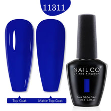 Load image into Gallery viewer, NAILCO 15ml Transparent Nude Color Series Jelly Gel Nail Polish Pink Red Nails Art Manicure Gel Varnishes Gellack Design Lacquer
