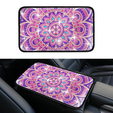 Load image into Gallery viewer, 1 DIY diamond painting set, canvas material mandala themed car pad, suitable for car interior decoration pad gifts.

