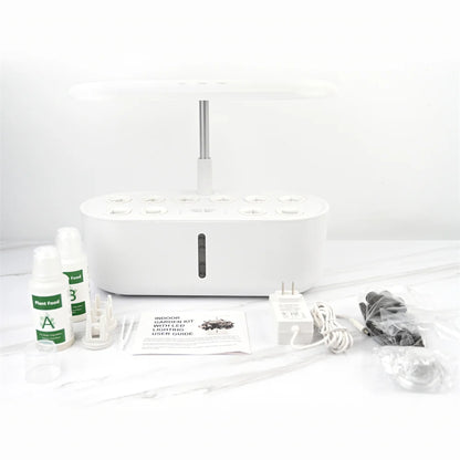 Plant Hydroponics System Growing Indoor Garden LED Light Smart Planting Machine Self Watering Indoor Home Gardening Planter