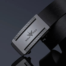 Load image into Gallery viewer, Men&#39;s casual belt, simple for wearing inside, automatic buckle for personalized waist belt
