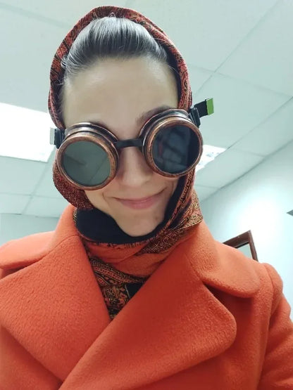 Sunglasses Women 2022 Retro Style Steampunk Goggles Sun Glasses Welding Punk Glasses Cosplay Brand Designer