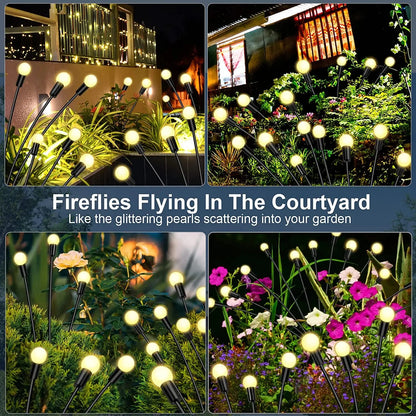 New Enhanced Solar Powered Outdoor Decorative Garden Lights - Waterproof, Durable, and Vibrant Solution to Brighten Your Garden