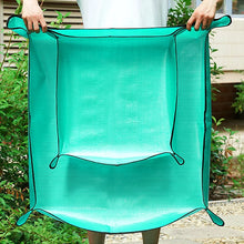 Load image into Gallery viewer, Gardening Mat PE Square Plant Pad Waterproof for Transplanting Flower Pots Potting Mat Foldable Garden Repotting Anti-dirty Tarp
