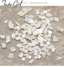 Load image into Gallery viewer, 1 Pot Nails Abalone Shell Fragments Texture Natural Sea Shell 3d Charm Nail Art Decoration Slice DIY Beauty Salon Tools new
