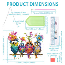 Load image into Gallery viewer, Diamond Art Wall Hanging Kit Welcome Signs DIY Diamond Painting Double Sided Craft Decor Door Hanging Ornament Window Decorative

