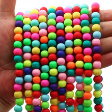 Load image into Gallery viewer, 1 String 6/9mm Clay Round Beads Loose Spacer Beads Polymer Clay Beads For Jewelry Making Diy Boho Bracelet Necklace Accessorie
