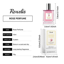 Load image into Gallery viewer, Rose Perfume Long Lasting Fragrance Floral Plant Scented Body Mist Show Charms Confidence Boost Daily Dating Body Perfume Spray
